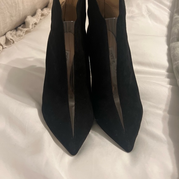 Jimmy Choo heeled booties! GORGEOIS. IN LIKE NEW CONDITION. size 37 ½ - Picture 5 of 10